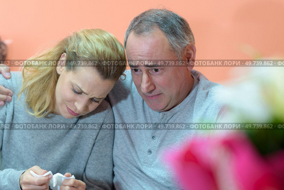 worried sad couple. Стоковое фото, агентство Ingram Publishing / Фотобанк Лори