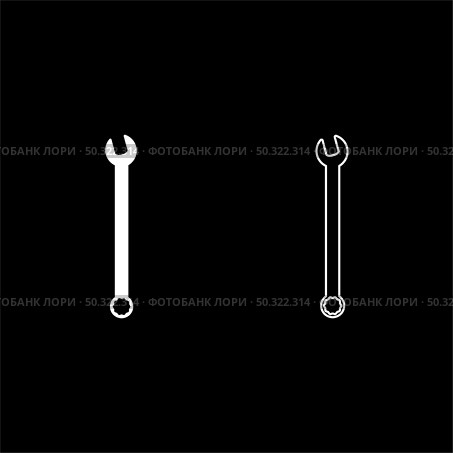 Wrench hexagon Spanner Hand tool Mechanic engineer instrument icon white color vector illustration flat style simple image set. Wrench hexagon Spanner Hand tool Mechanic engineer instrument icon white color vector illustration flat style image set. Стоковая иллюстрация, агентство Ingram Publishing / Фотобанк Лори