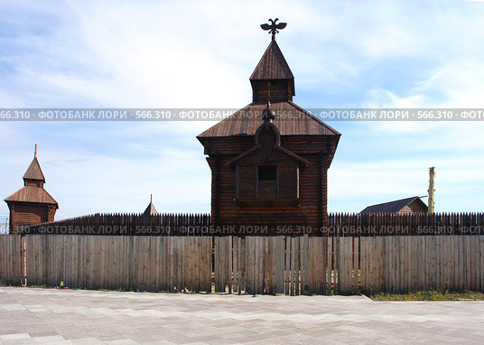 Ялуторовск. Сретенский острог. Стоковое фото, фотограф Александр Тараканов / Фотобанк Лори