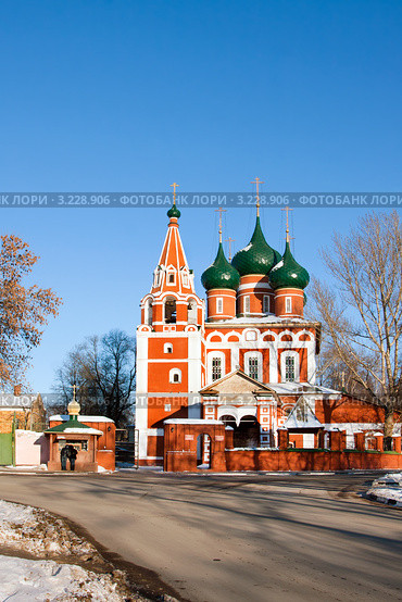 Ярославль, Храм Архангела михаила (2012 год). Стоковое фото, фотограф ElenArt / Фотобанк Лори