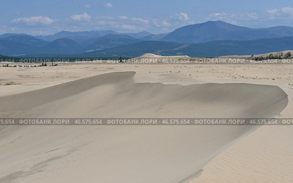 Забайкальский край. Чарские пески. Стоковое фото, фотограф Евгений Епанчинцев / ТАСС / Фотобанк Лори