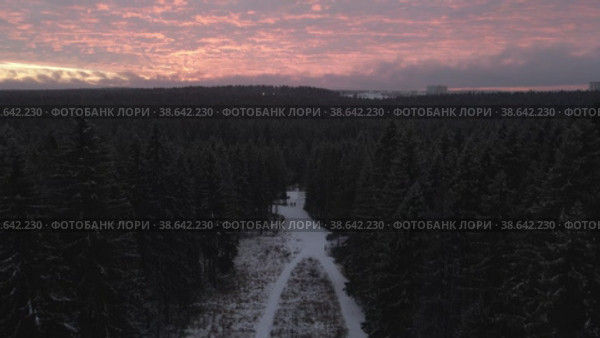 Закат на Кургане (2022 год). Стоковое видео, видеограф ilya Kalinin / Фотобанк Лори