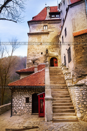 Замок Дракулы (Бран), Румыния (2014 год). Стоковое фото, фотограф Сергей Новиков / Фотобанк Лори