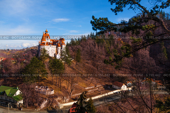 Замок Дракулы в Трансильвании и Валахии (2014 год). Стоковое фото, фотограф Сергей Новиков / Фотобанк Лори