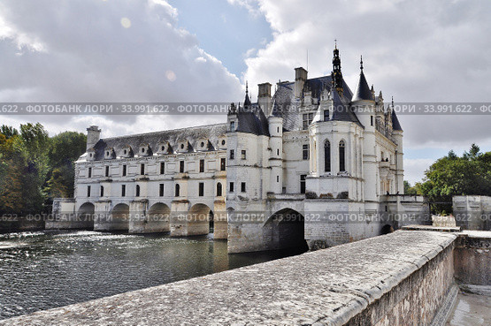 Замок Шенонсо (Château de Chenonceau). Департамент Эндр и Луара. Франция (2019 год) Редакционное фото, фотограф Вера Смолянинова / Фотобанк Лори