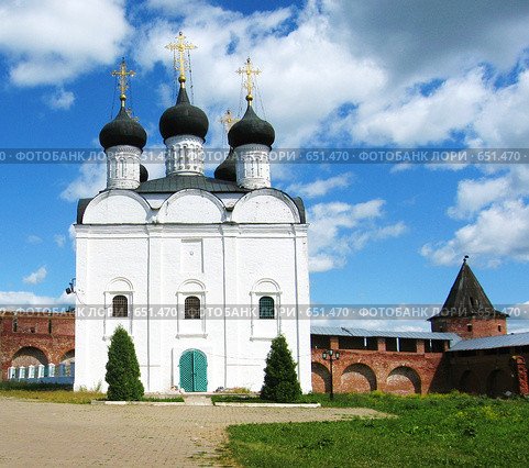 Зарайск,  кремль (2006 год). Редакционное фото, фотограф ИВА Афонская / Фотобанк Лори