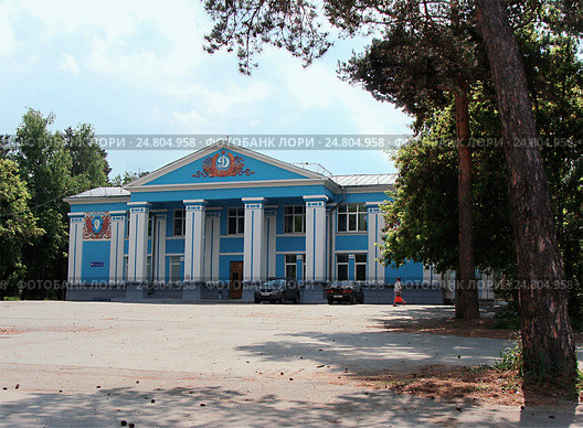 Здание дс "Динамо" город Челябинск, ул. Коммуны, д. 98 (2010 год). Стоковое фото, фотограф Нина Карымова / Фотобанк Лори