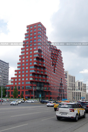 Жилой комплекс RED7 на проспекте Сахарова. Москва (2024 год). Редакционное фото, фотограф Илюхина Наталья / Фотобанк Лори