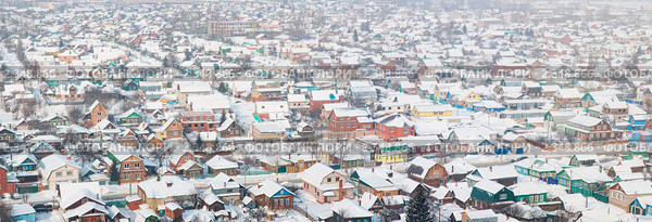 Зимний город Уфа (2011 год). Стоковое фото, фотограф Владимир Ковальчук / Фотобанк Лори