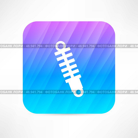 zipper icon. Стоковая иллюстрация, агентство Ingram Publishing / Фотобанк Лори