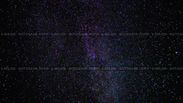 Звездное небо, таймлапс. Стоковое видео, видеограф Алексас Кведорас / Фотобанк Лори